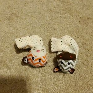 Newborn jingle socks